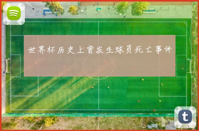世界杯历史上曾发生球员死亡事件
