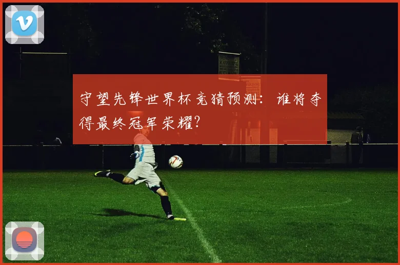 守望先锋世界杯竞猜预测：谁将夺得最终冠军荣耀？