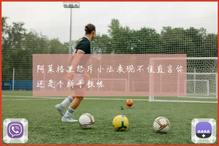 阿莱格里怒斥小法表现不佳直言你还是个新手教练